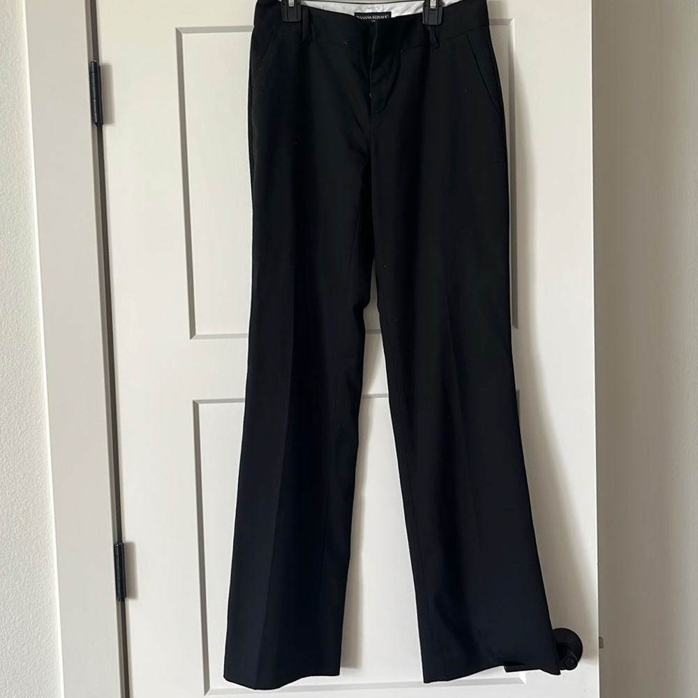 Wide leg banana republic trouser pants sz 2